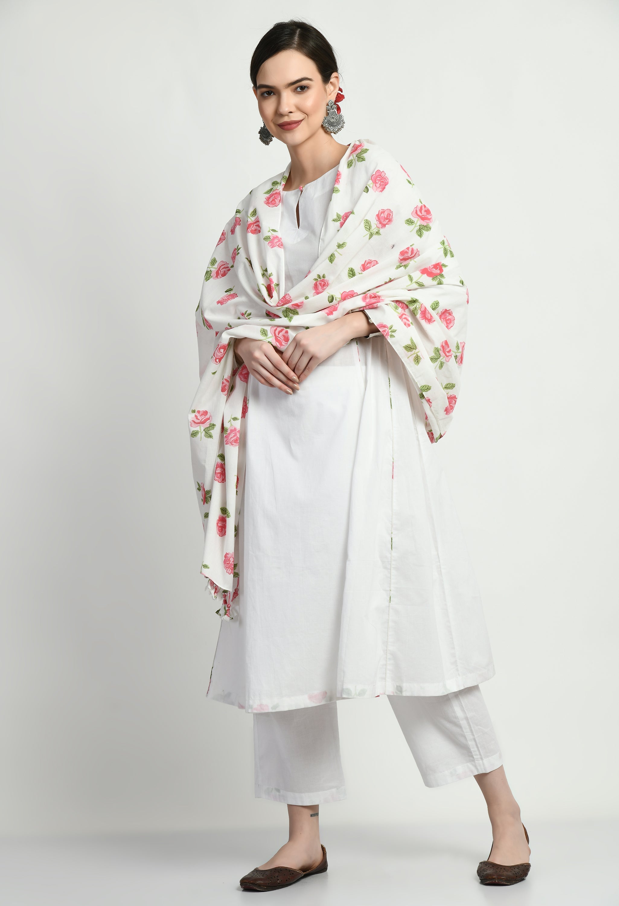 Bahar Cotton Dupatta Set | Cotton Suits with Dupatta Online